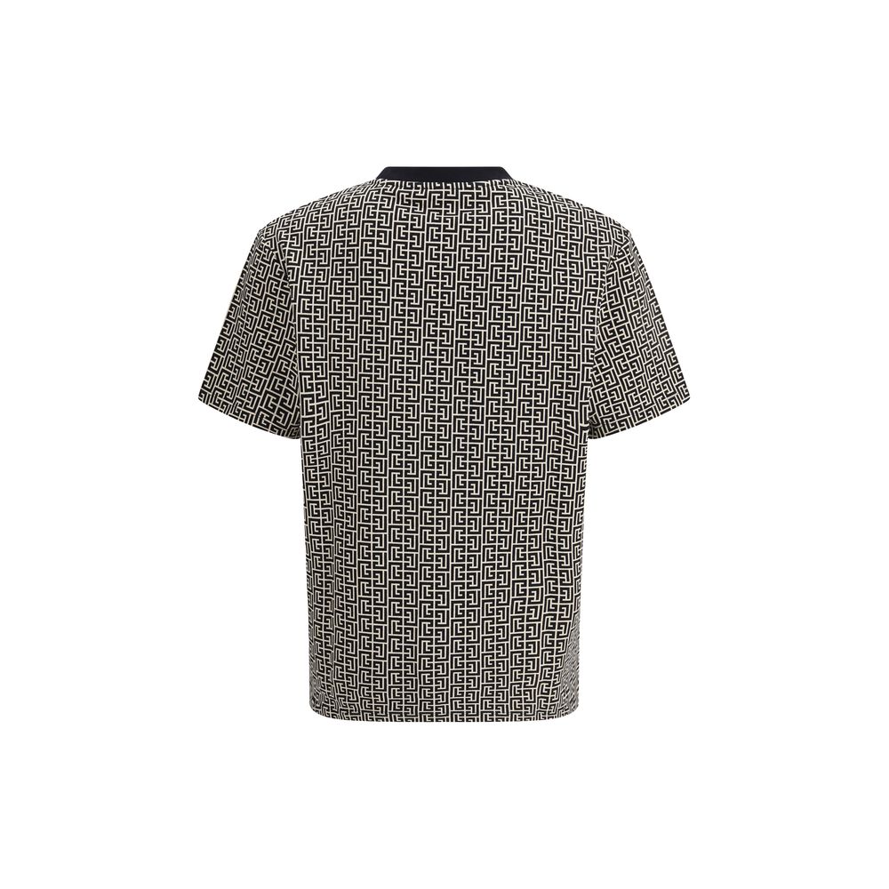 Balmain Mehrfarbiges Baumwoll-T-Shirt-2