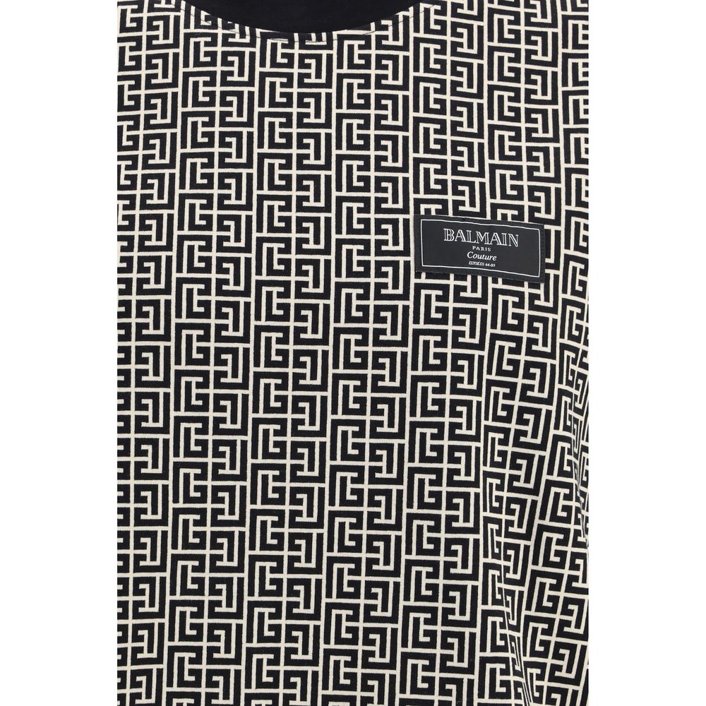 Balmain Mehrfarbiges Baumwoll-T-Shirt-3