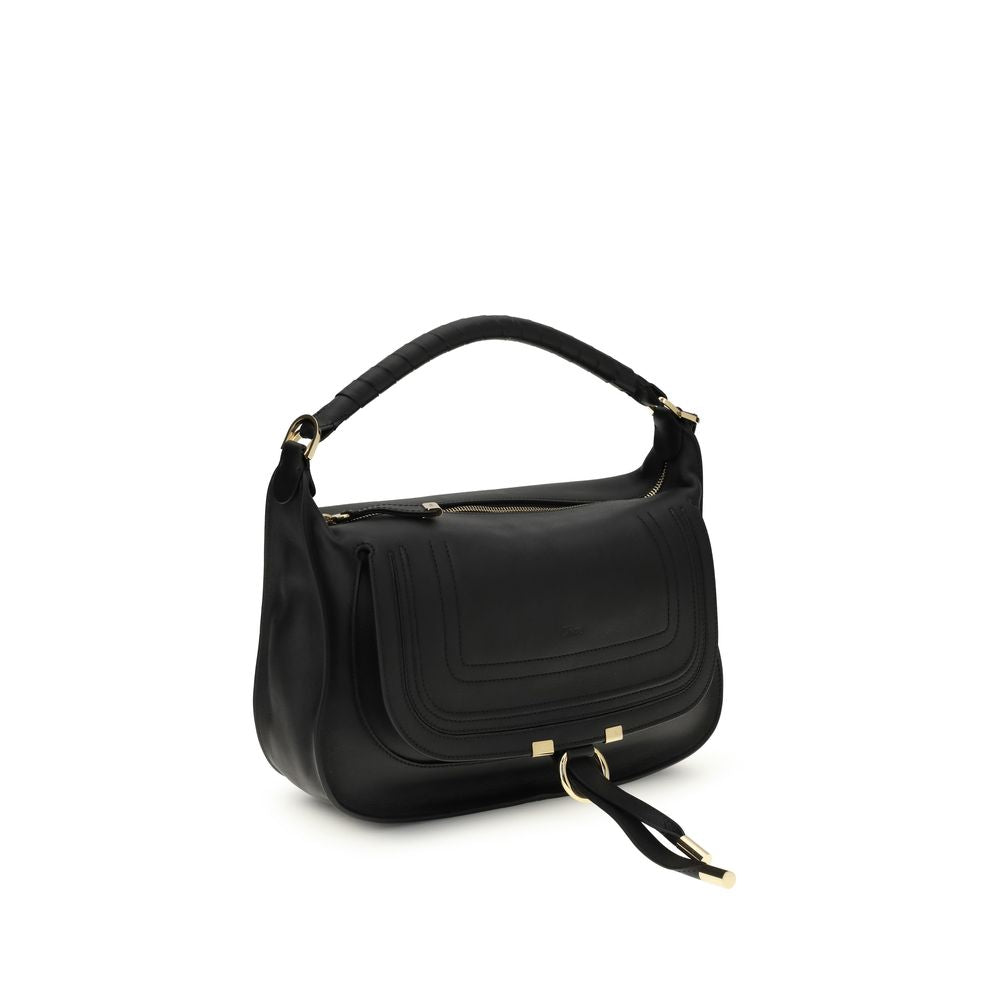 Chloé Black Calfskin Bos Taurus Shoulder Bag-2