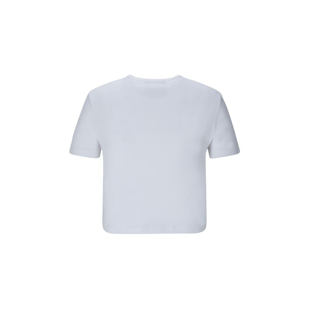 Fendi Weißes Baumwoll-T-Shirt-2