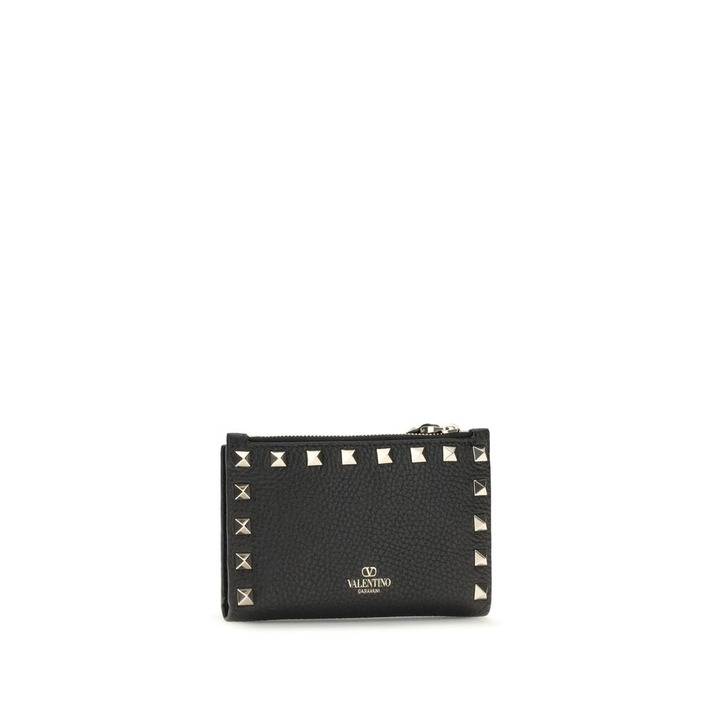 Valentino Garavani Black Calfskin Bos Taurus Wallet-2