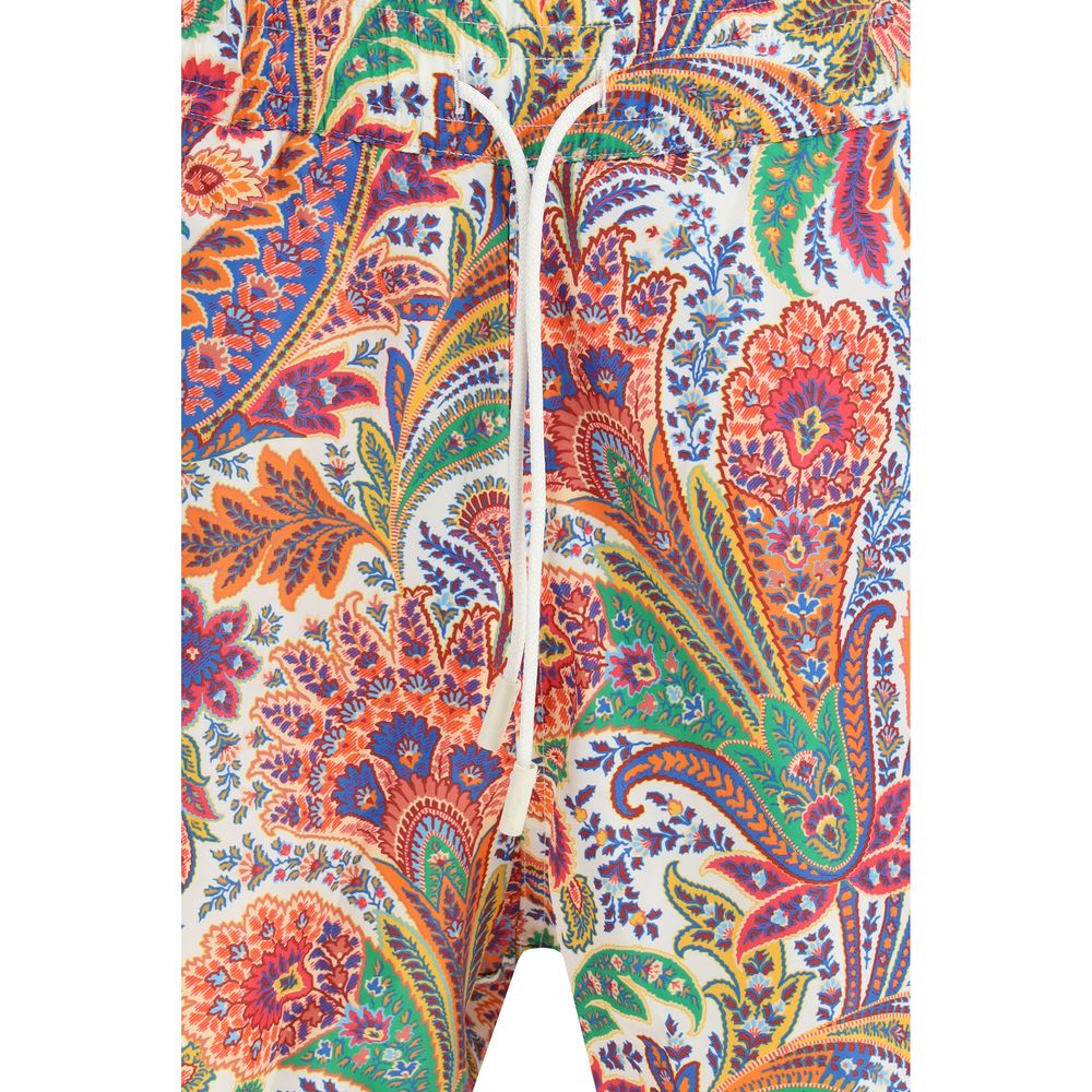 Etro Mehrfarbige Polyester-Shorts und Mini-Shorts-3