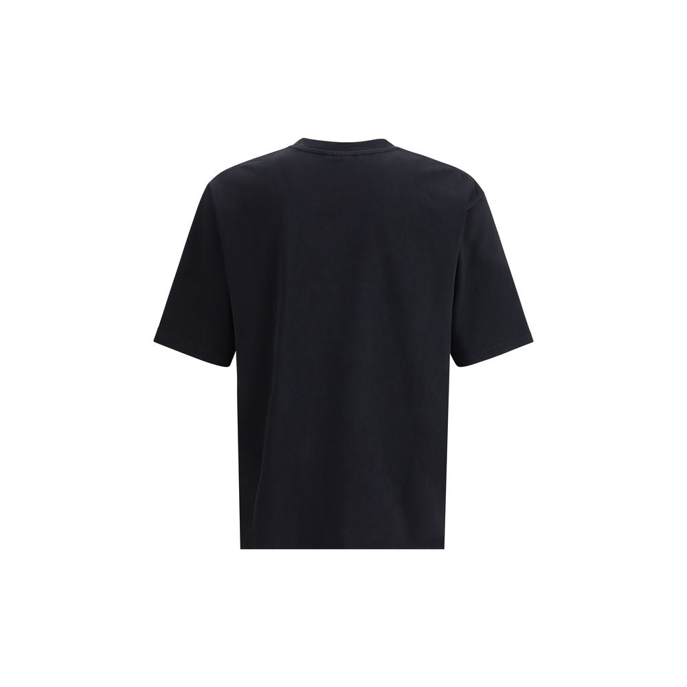 Dsquared² Schwarzes Baumwoll-T-Shirt-2