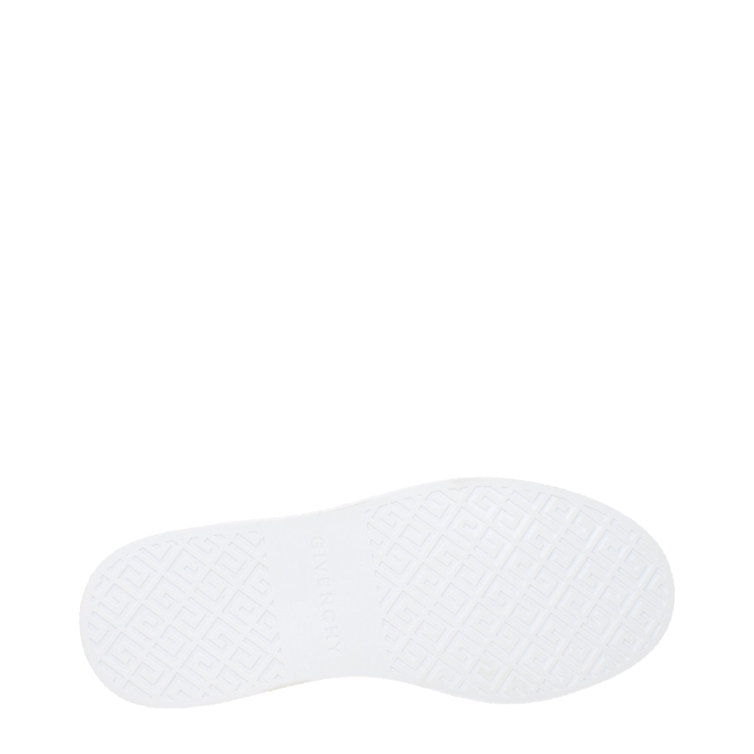 Givenchy White Leather Low-Top Sneakers-5