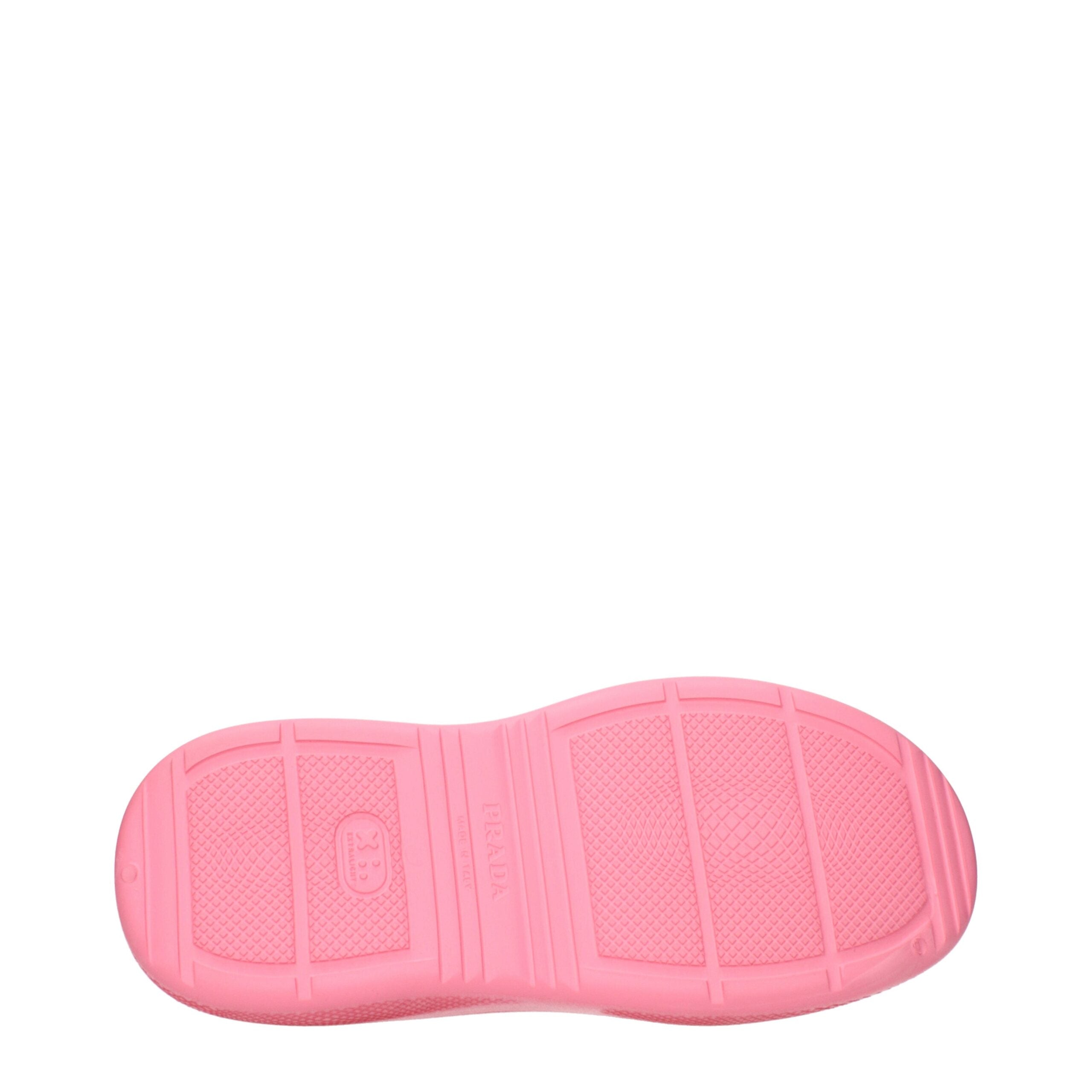 Prada Pink Cotton Slippers-5