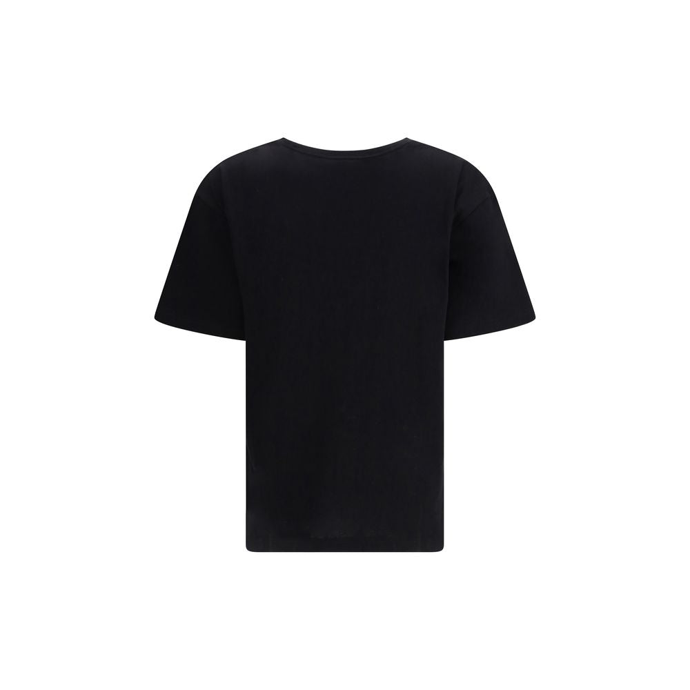Valentino Black Cotton T-Shirt-2