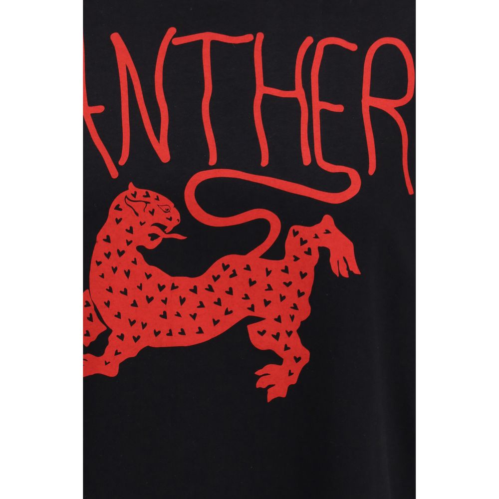 Valentino Black Cotton T-Shirt-3