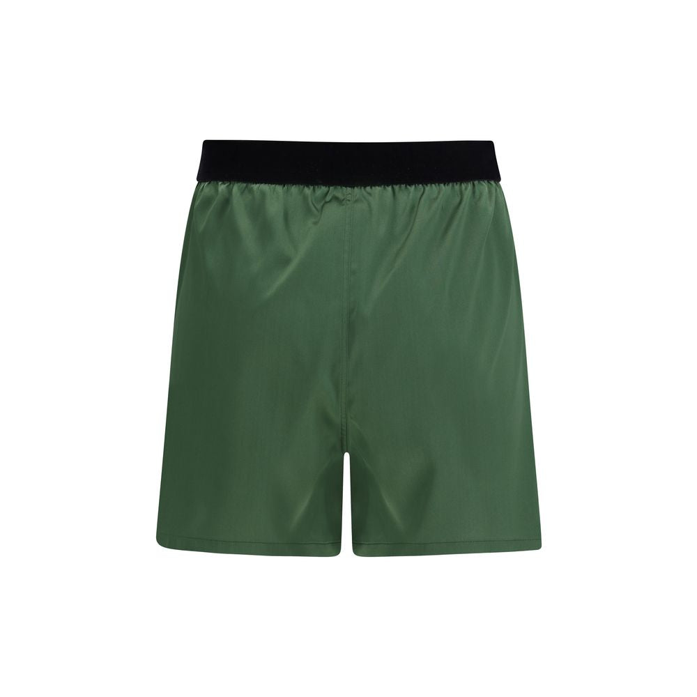 Tom Ford Zweifarbige Seiden-Bermudashorts-2