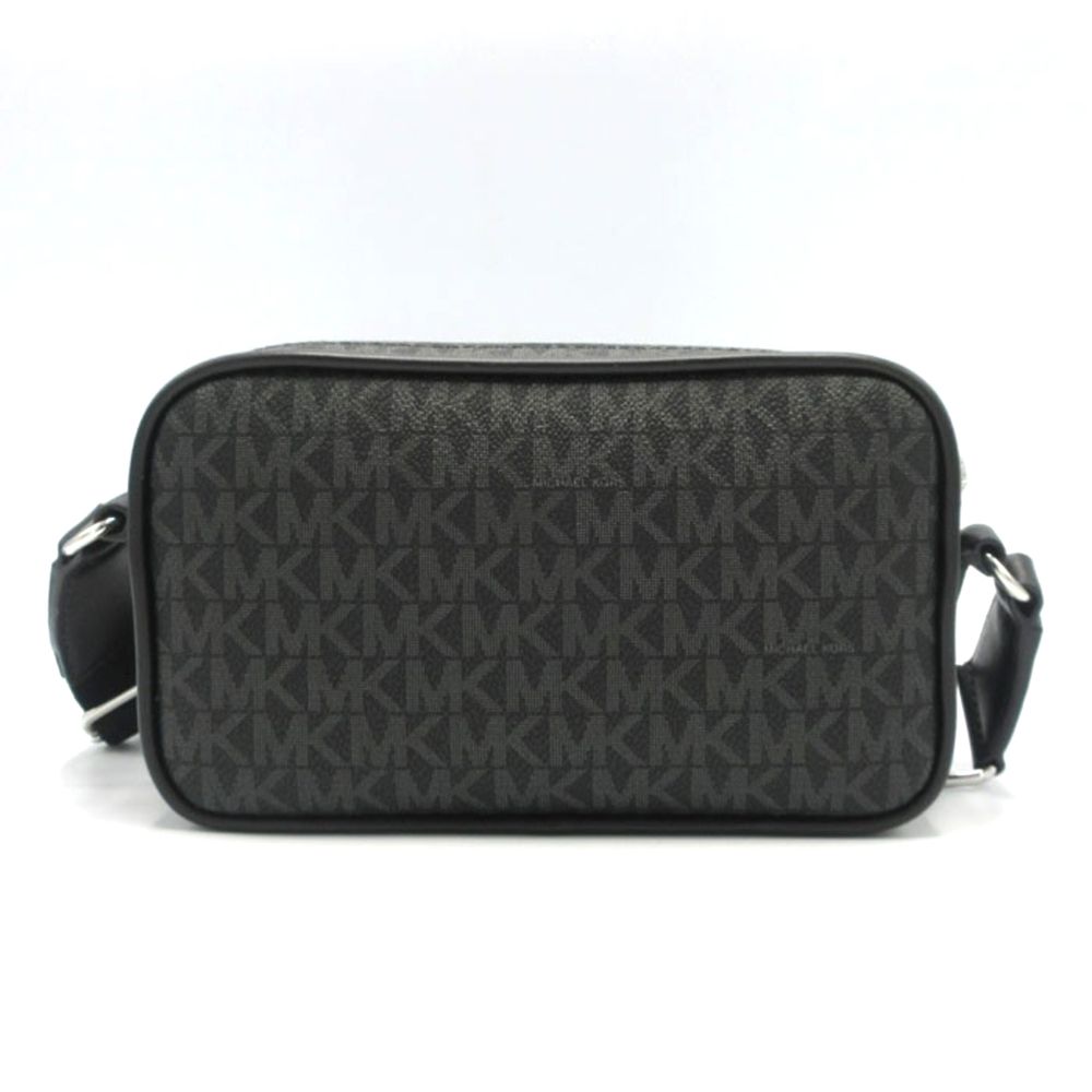 Michael Kors Black Canvas Shoulder Bag-2