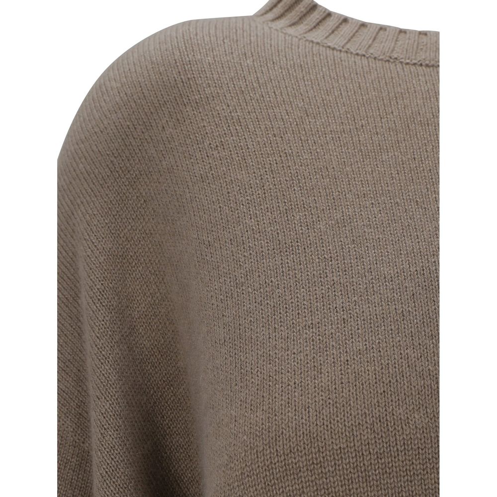 Brunello Cucinelli Beiger Kaschmirpullover-3