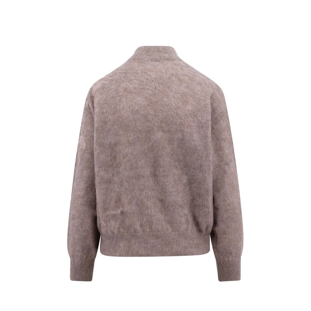 Brunello Cucinelli Beige Cashmere Sweatshirt-2