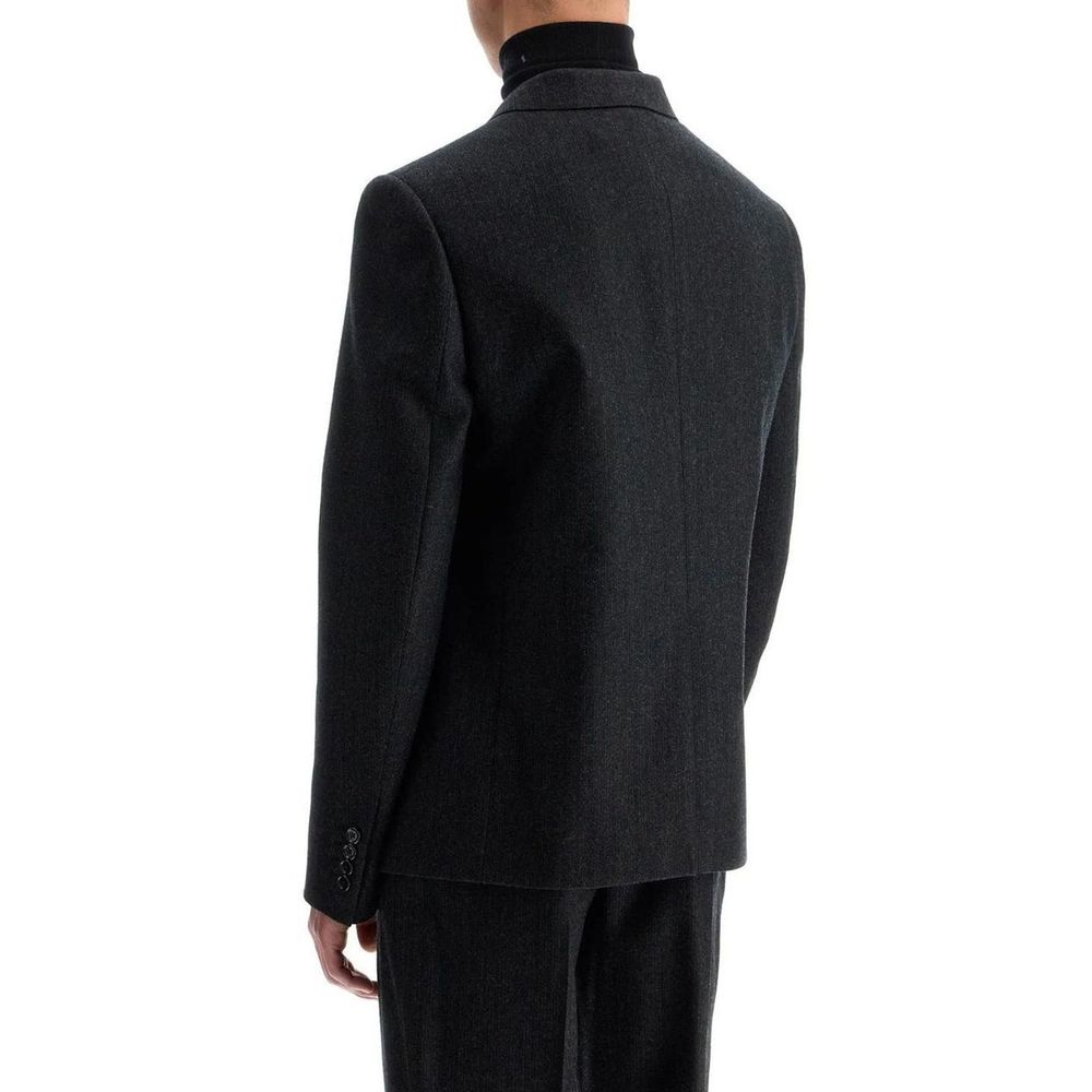 Celine Grauer Wollblazer-3