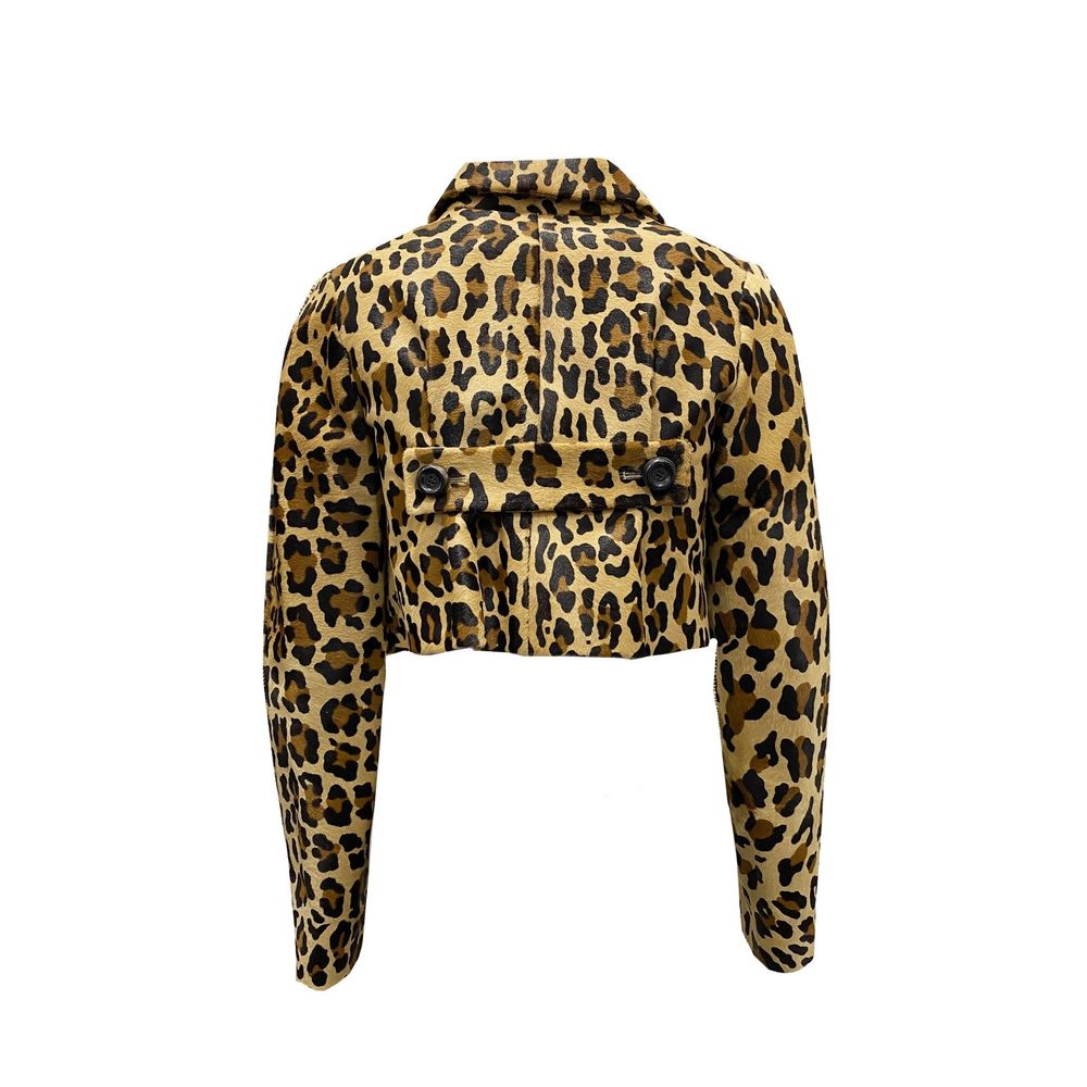 Dsquared² Brown Calfskin Coat-2
