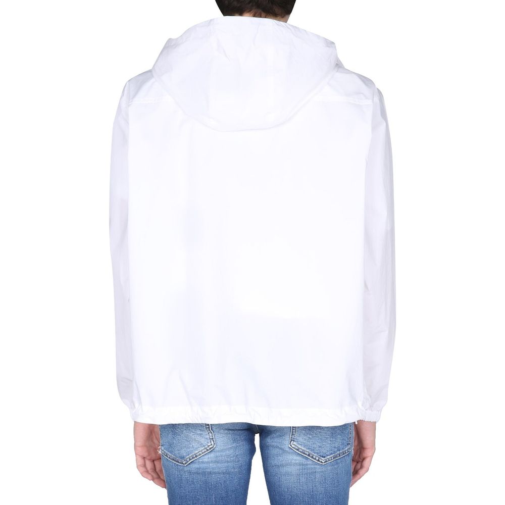 Dsquared² Weiße Baumwoll-Strickjacke-3