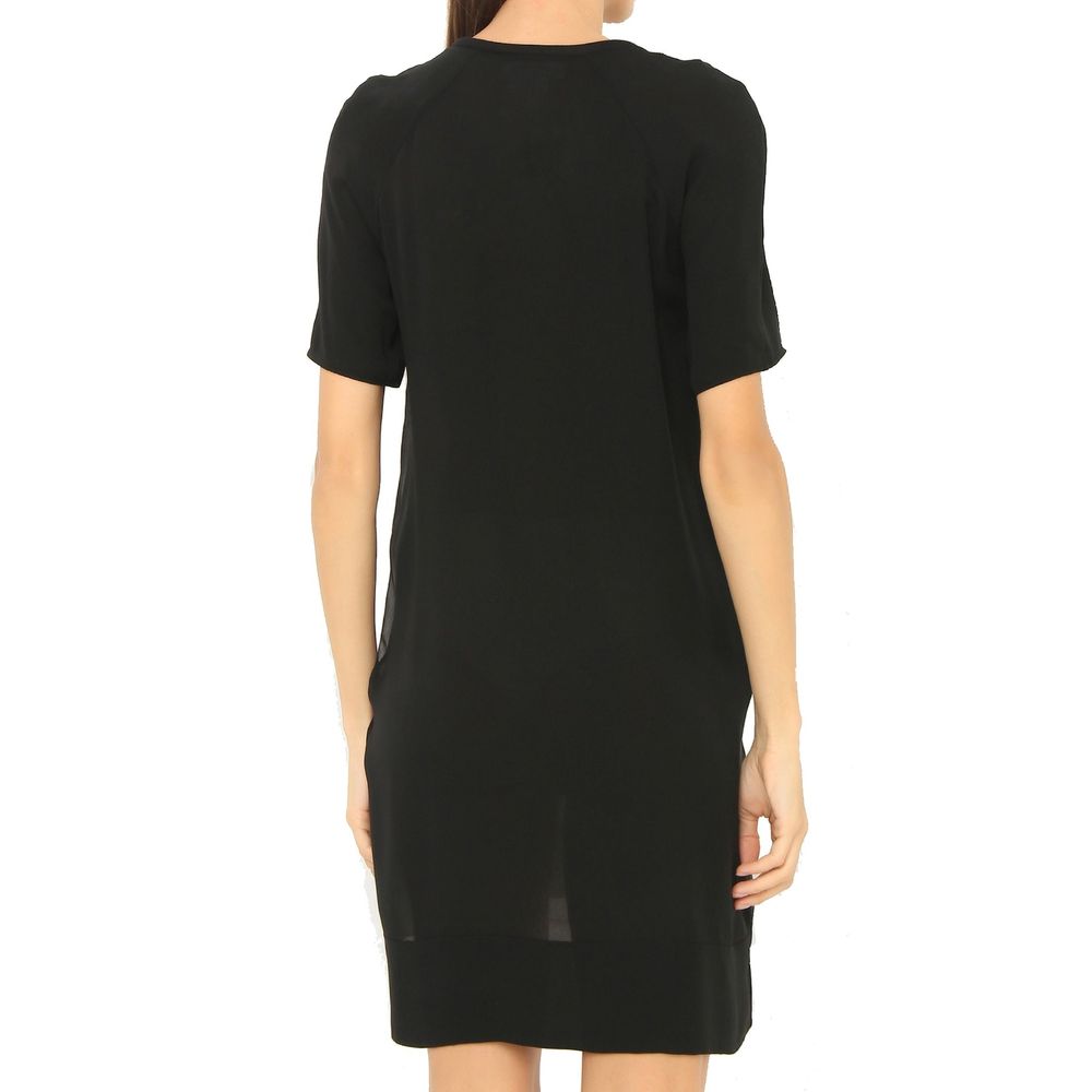 Dsquared² Black Silk Everyday Dress-3