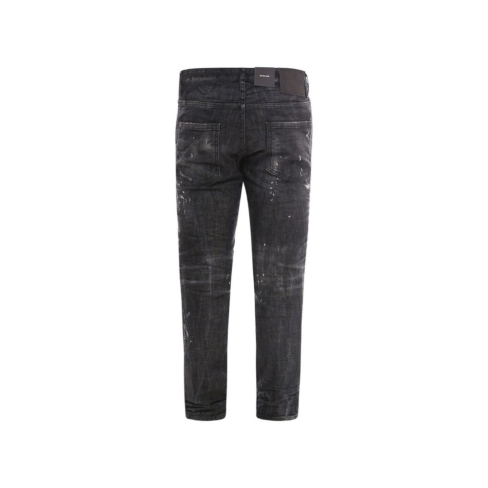 Dsquared² Schwarze Baumwoll-Jeans aus Denim-2