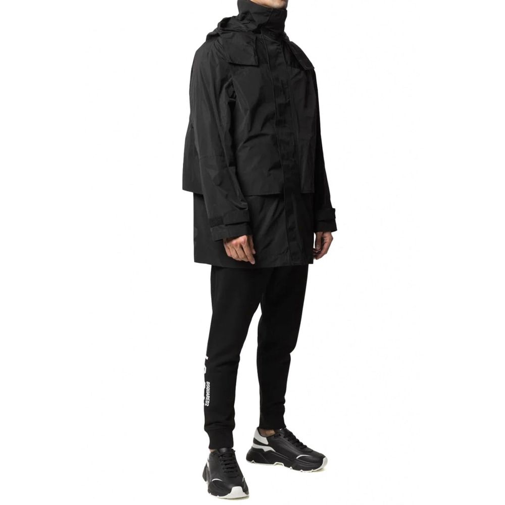 Dsquared² Black Nylon Shell Jacket-2