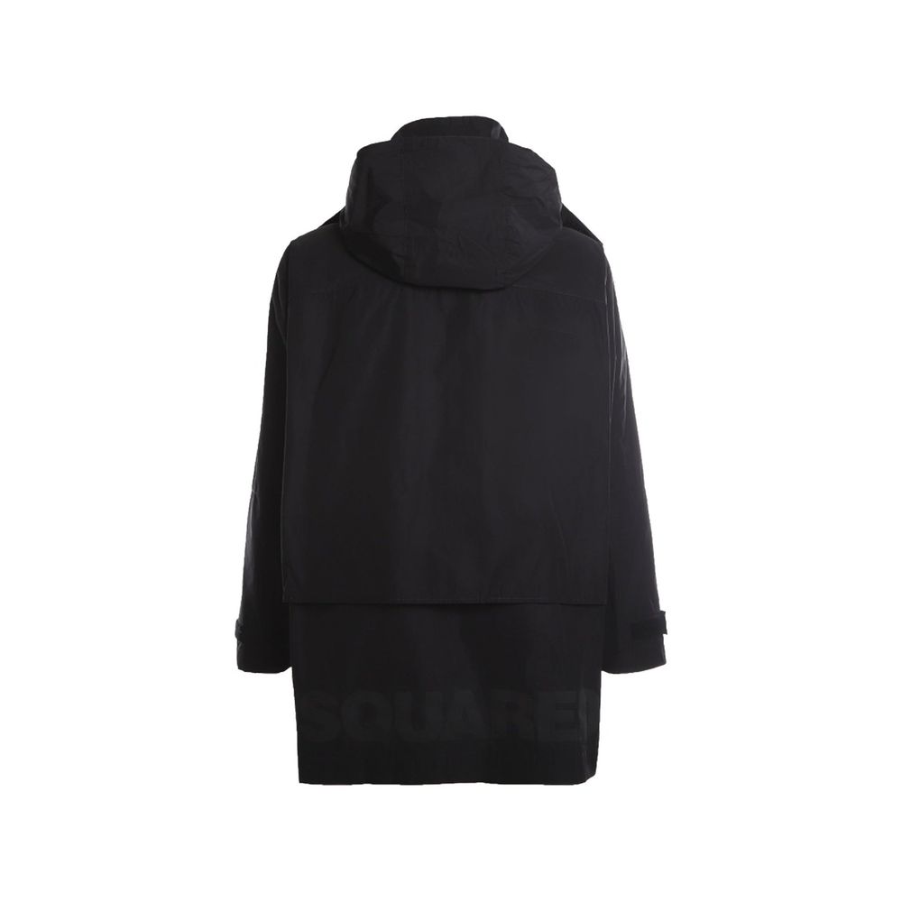 Dsquared² Black Nylon Shell Jacket-3