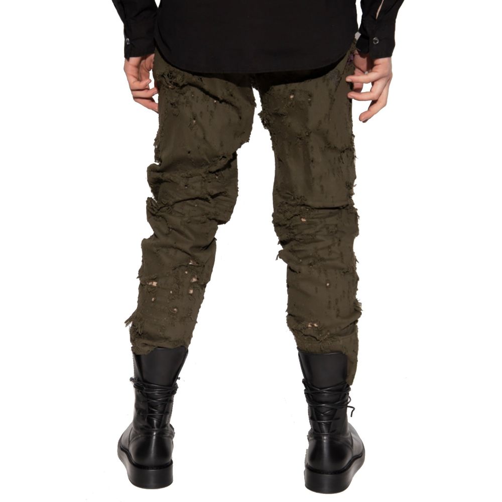 Dsquared² Two-Tone Cotton Tracksuit Bottoms-3