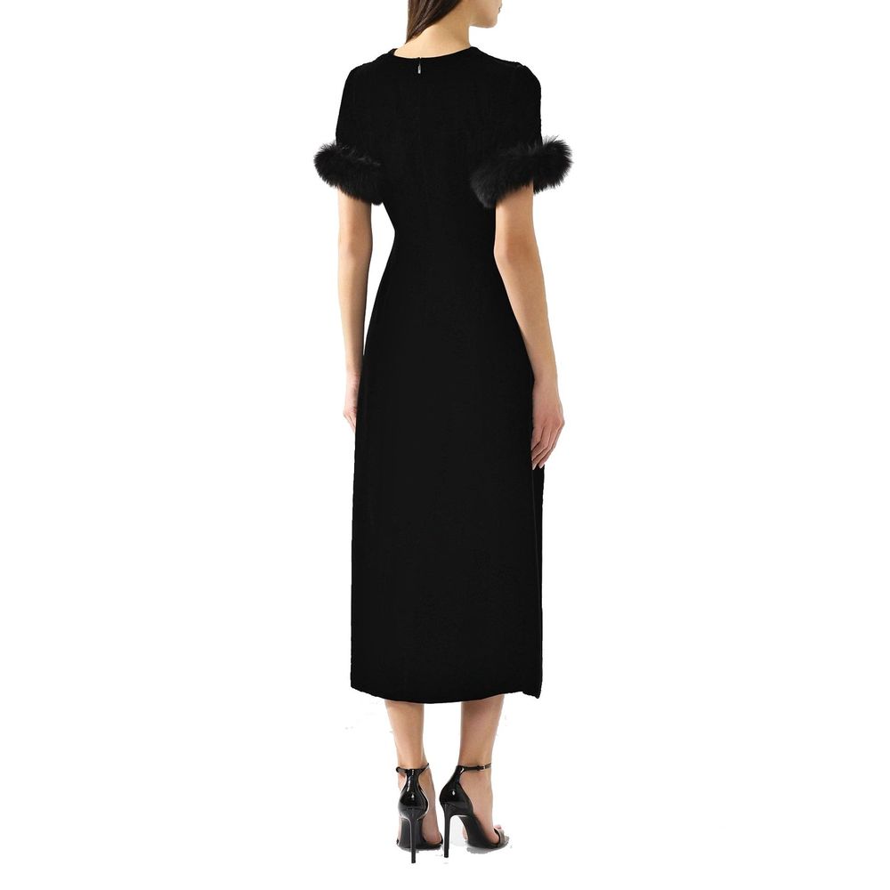 Fendi Black Viscose Cocktail Dress-3