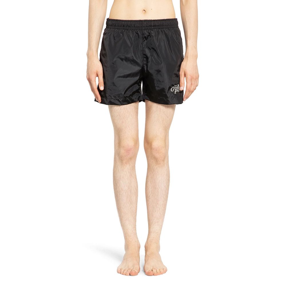 Givenchy Schwarze Badeshorts aus Polyamid-2