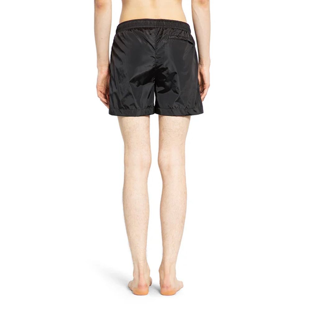 Givenchy Schwarze Badeshorts aus Polyamid-3