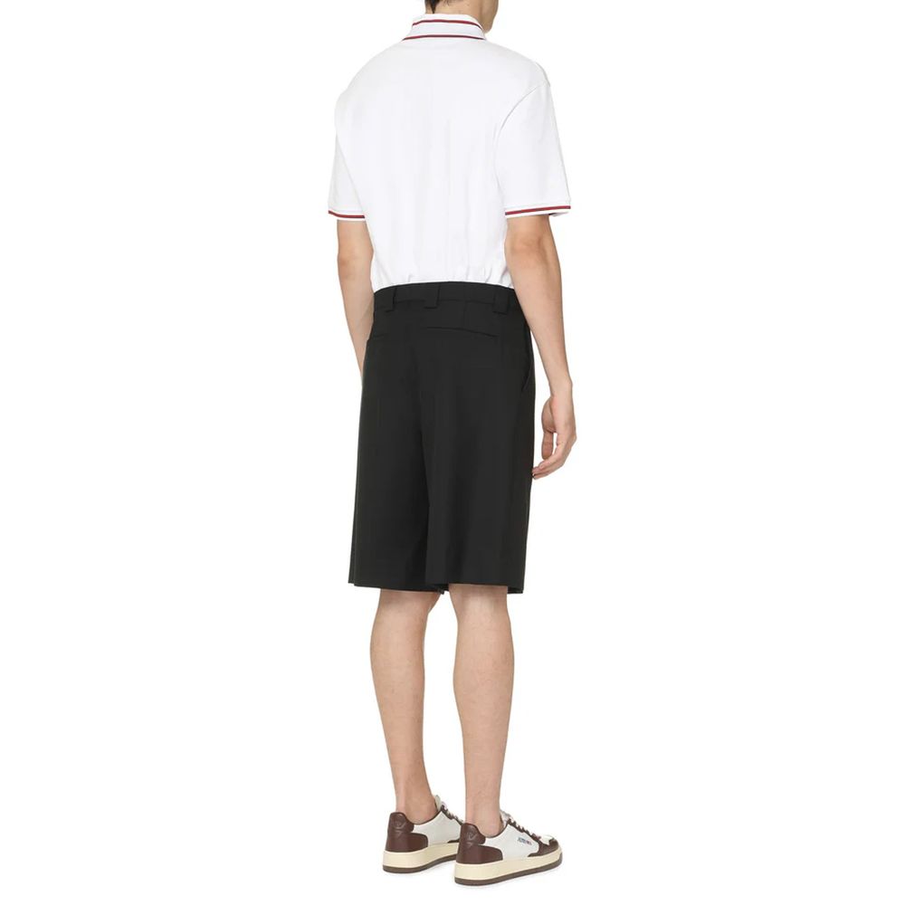 Gucci Black Polyester Bermuda Shorts-3
