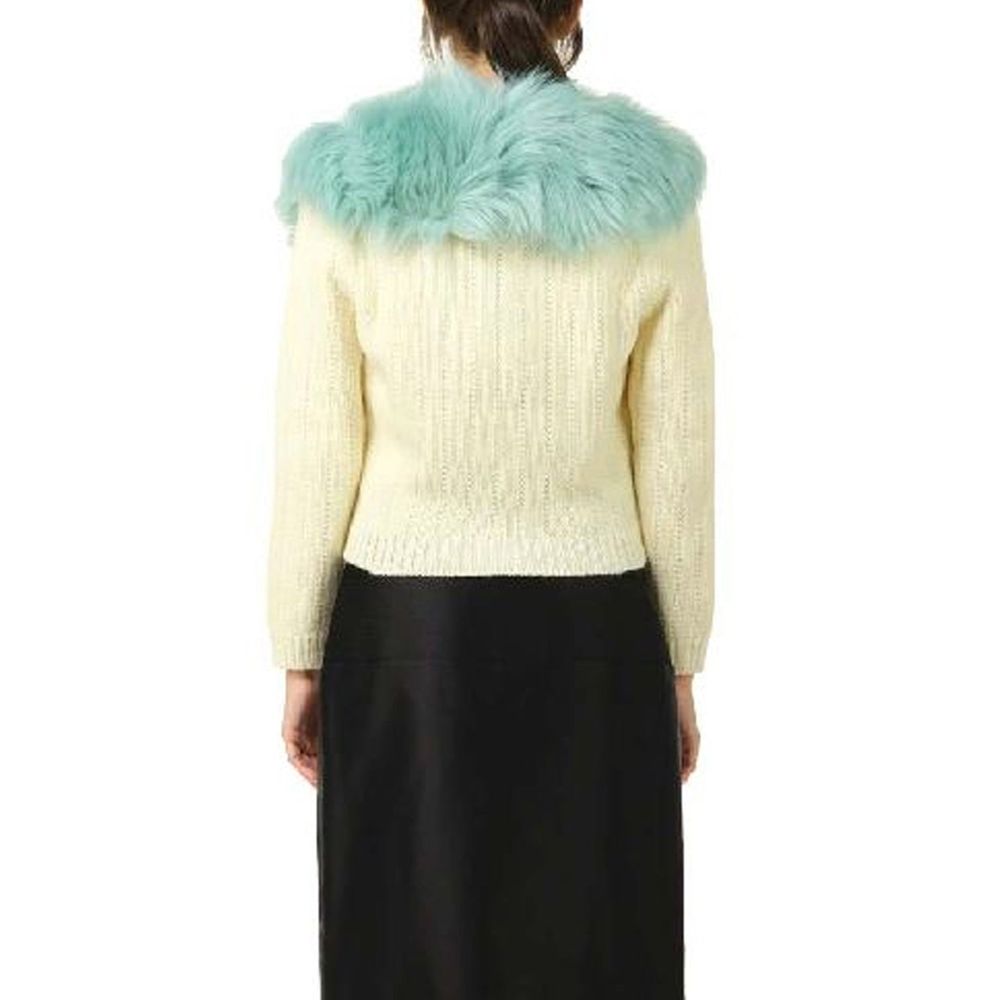Gucci White Wool Cardigan-3