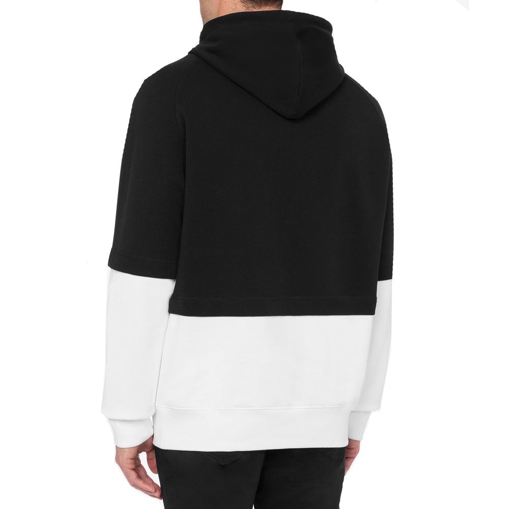 Moschino Schwarzer Baumwoll-Sweatshirt-3