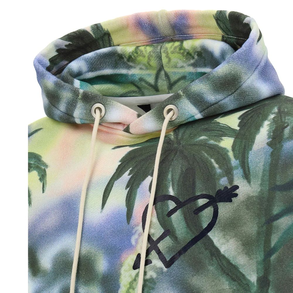 Palm Angels Zweifarbiger Baumwollpullover-3