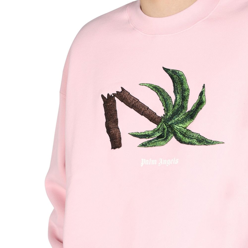 Palm Angels Multicolor Cotton Sweatshirt-4