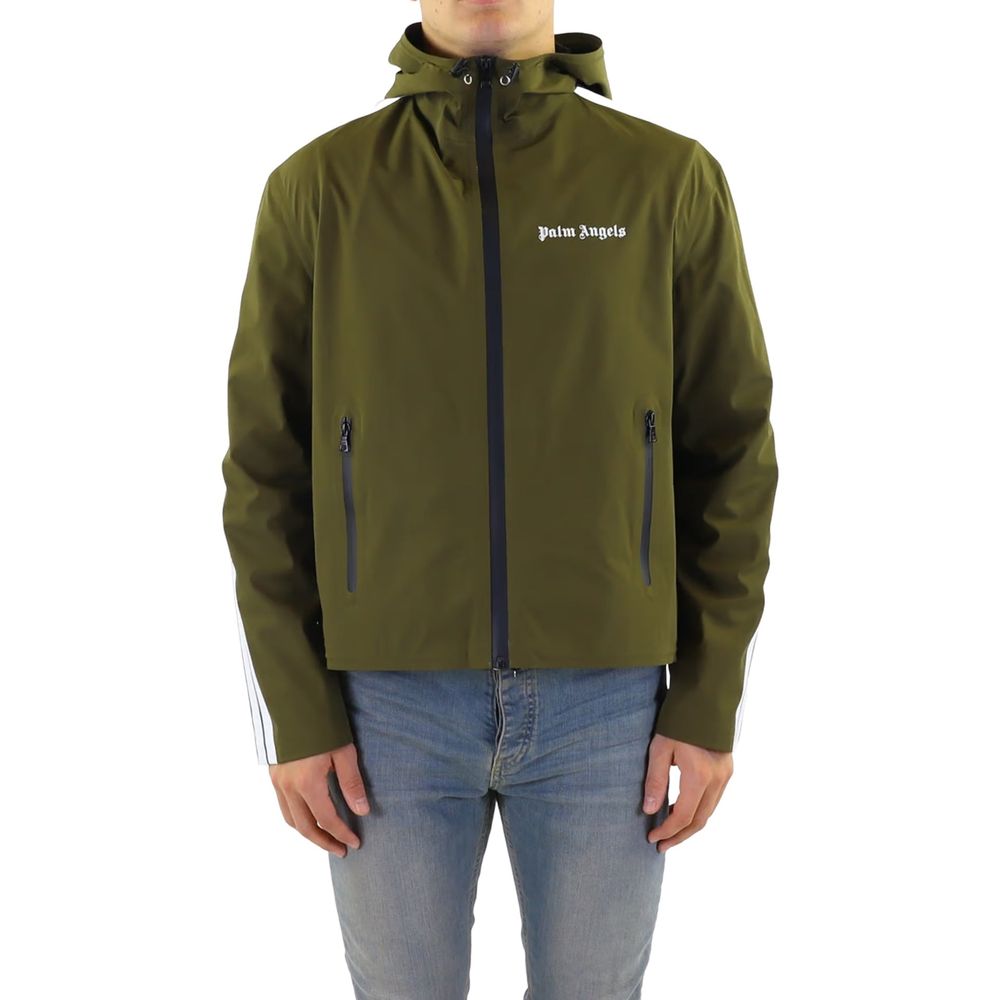 Palm Angels Full-Length Two-Tone Polyethylene Jacket-2