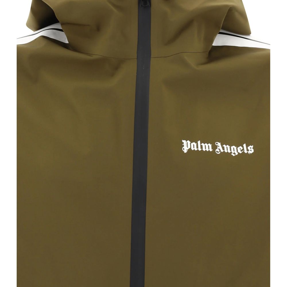 Palm Angels Full-Length Two-Tone Polyethylene Jacket-4