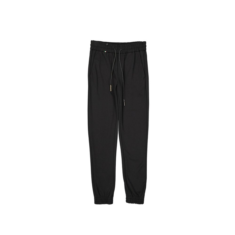 Philipp Plein Black Spandex Joggers-1