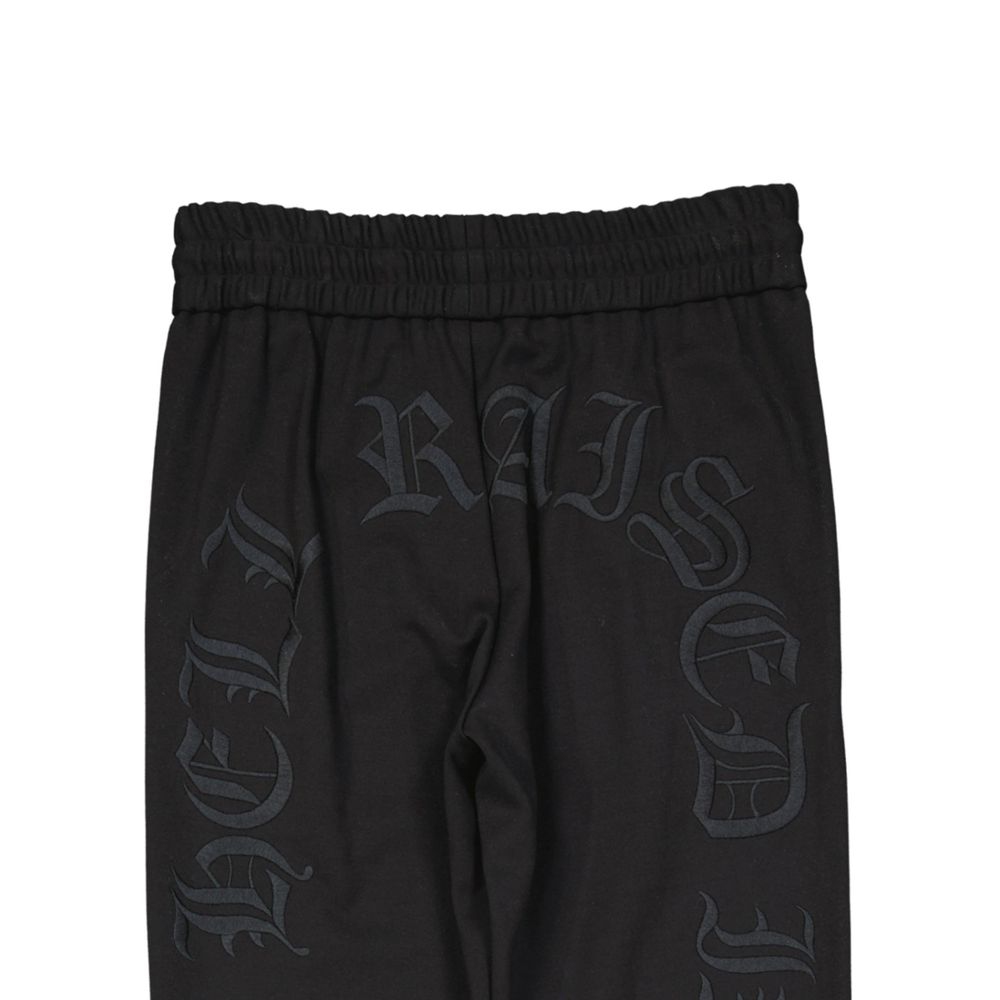 Philipp Plein Black Spandex Joggers-3
