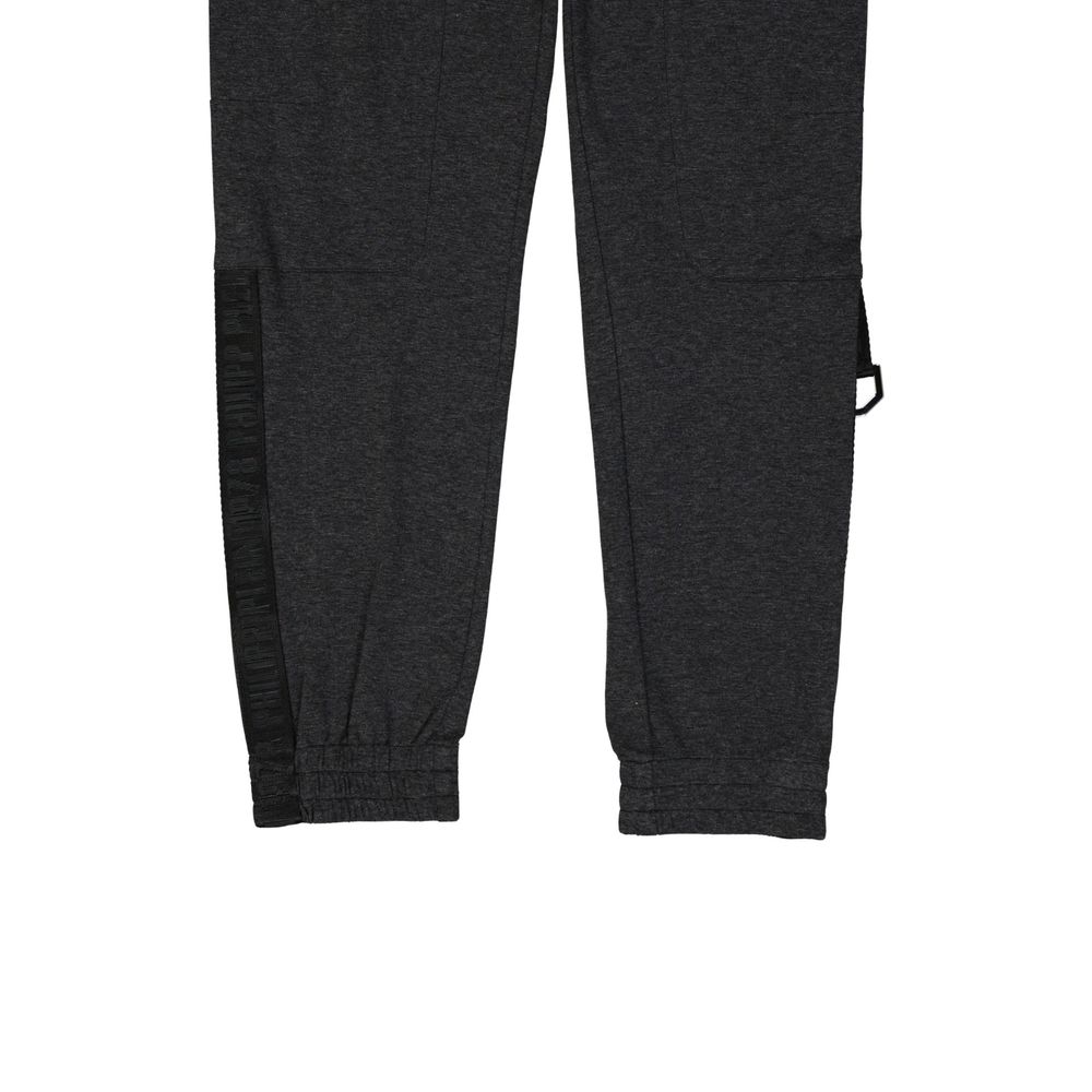 Philipp Plein Gray Cotton Joggers (Tracksuit Bottoms)-3