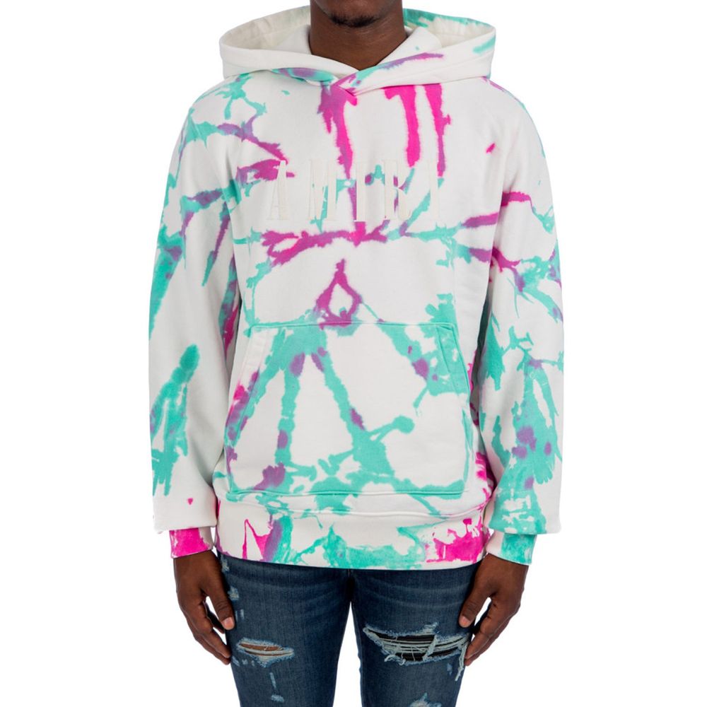 Amiri White Cotton Sweatshirt-2