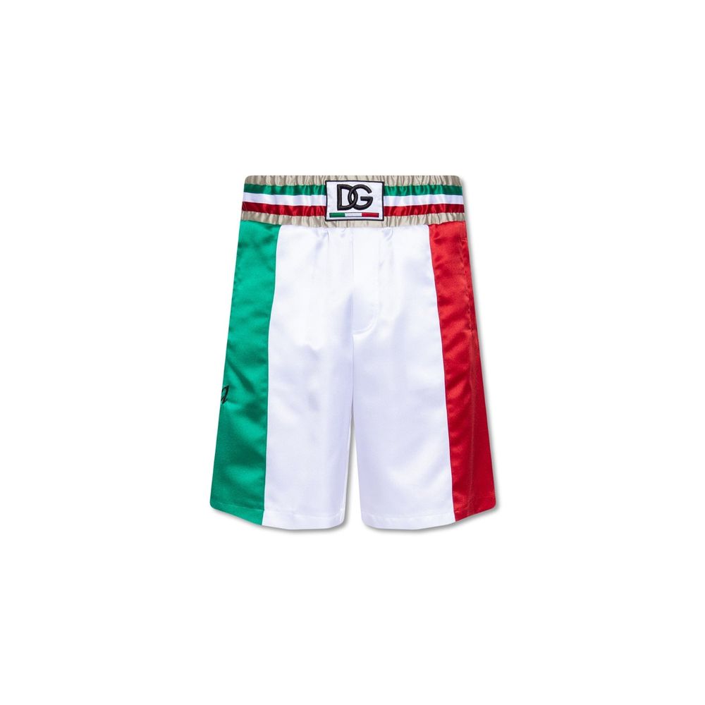 Dolce & Gabbana Weiße Shorts aus Polyester-1
