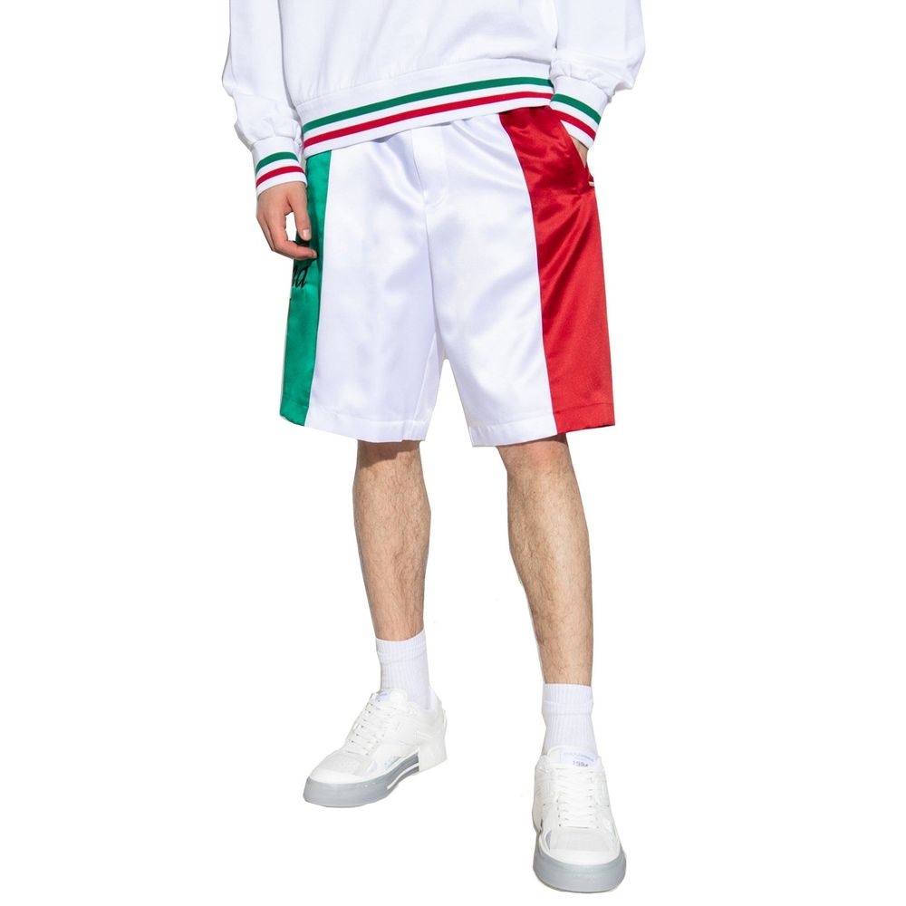 Dolce & Gabbana Weiße Shorts aus Polyester-2
