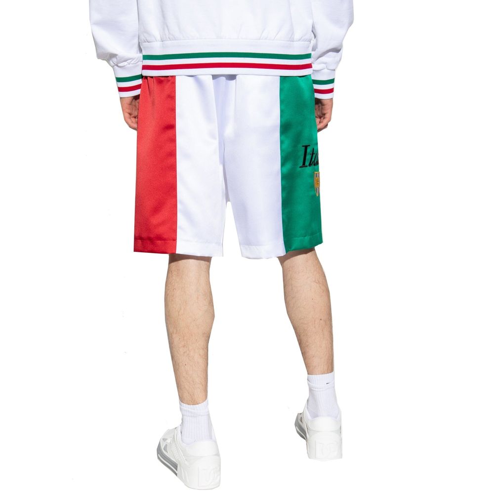 Dolce & Gabbana Weiße Shorts aus Polyester-3