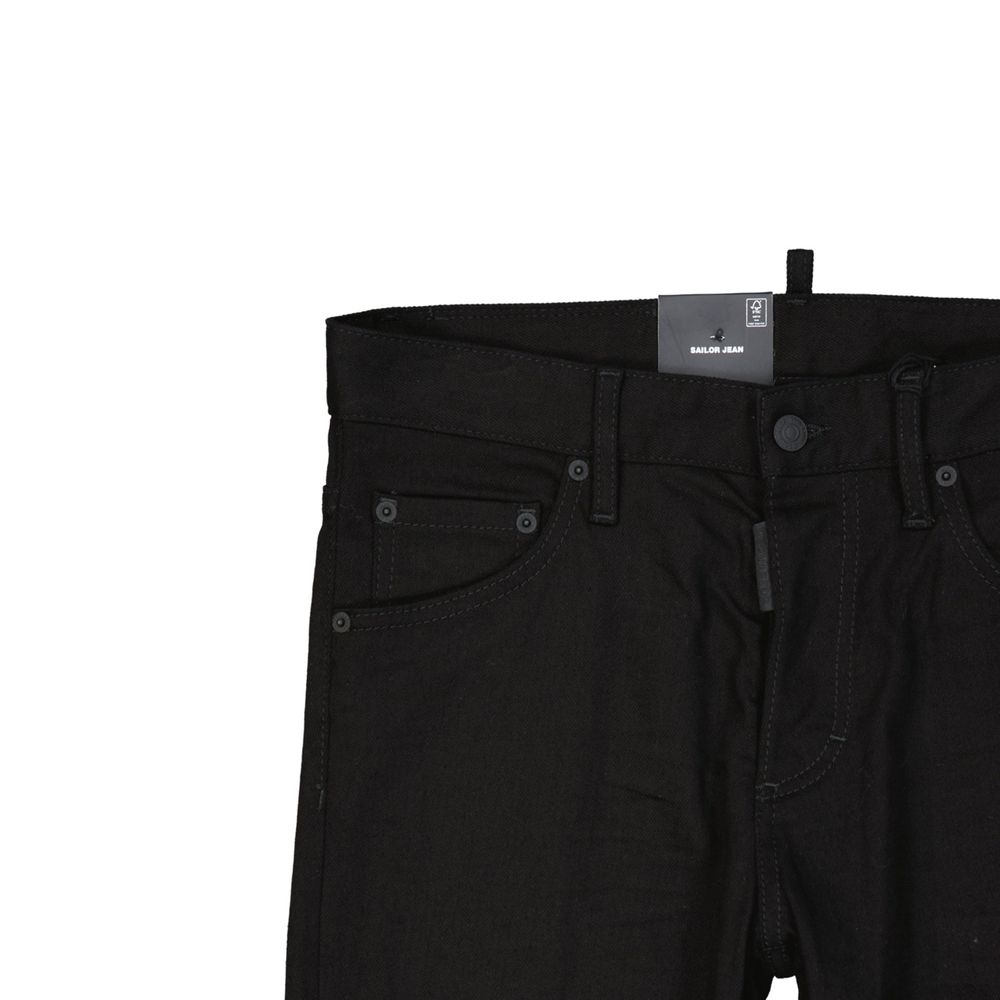 Dsquared² Schwarze Baumwoll-Jeans Denim-3