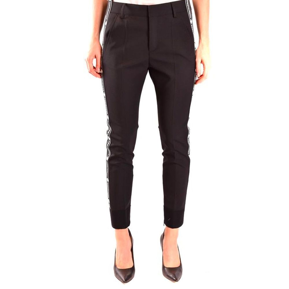 Dsquared² Black Wool Trousers-2