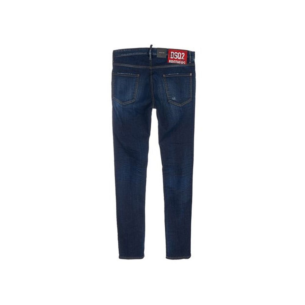 Dsquared² Blaue Baumwoll-Skinny-Jeans-2