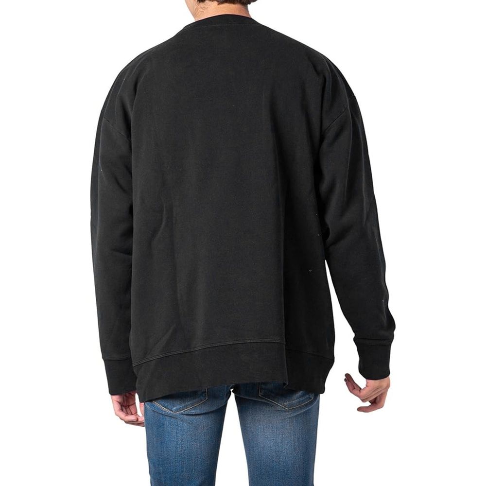 Dsquared² Schwarzer Baumwoll-Sweatshirt-3