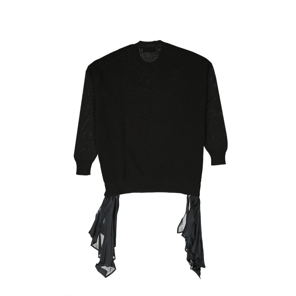 Dsquared² Schwarzer Baumwoll-Sweatshirt-2