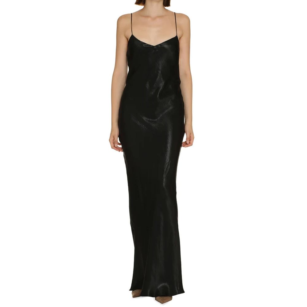 Saint Laurent Schwarzes Freizeitkleid aus Acetat-2