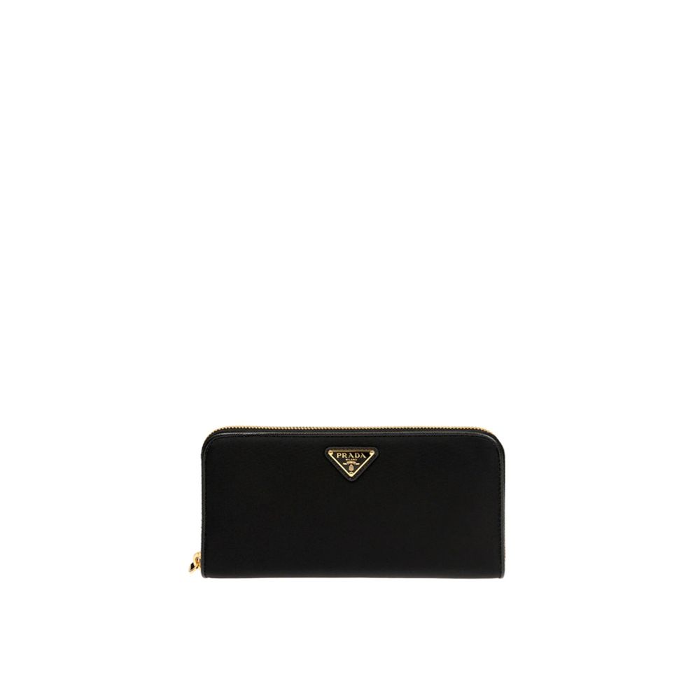 Prada Black Nylon Wallet-1