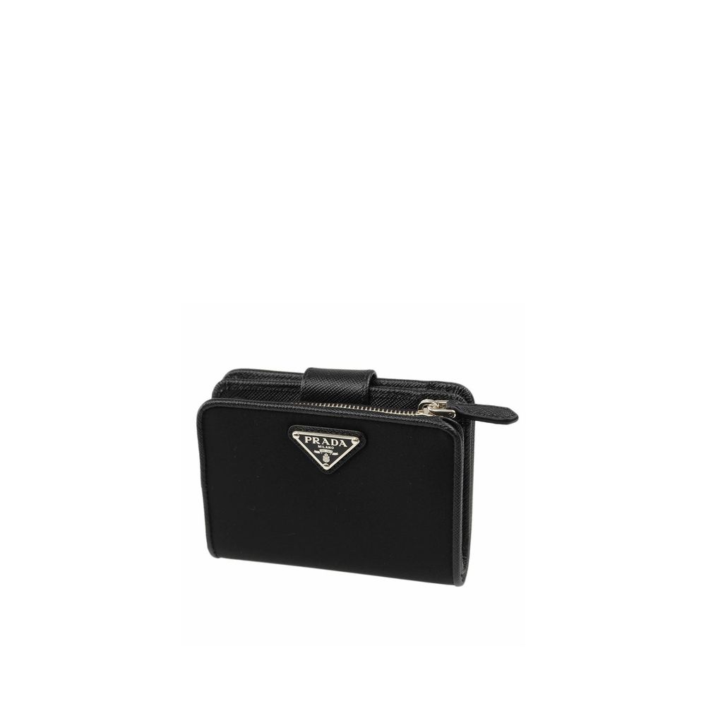 Prada Black Nylon Wallet-1