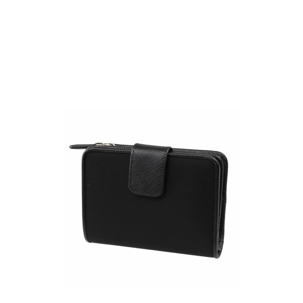 Prada Black Nylon Wallet-3