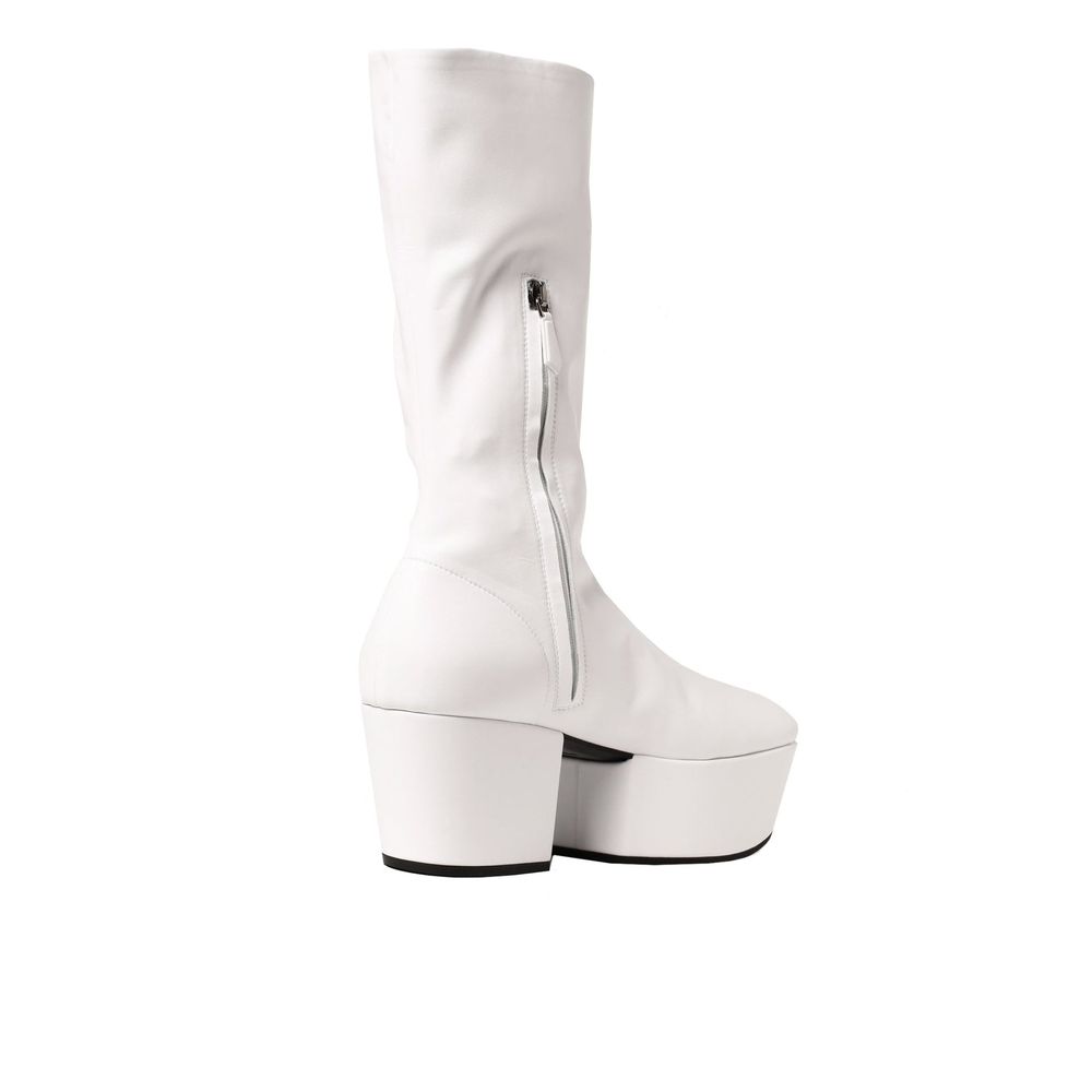 Prada White Polyethylene Boots-3